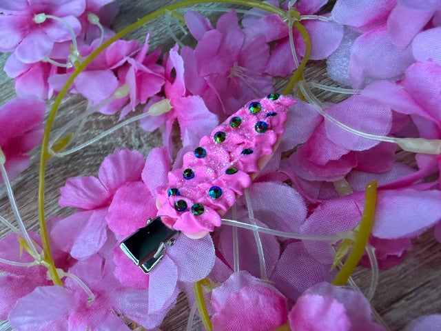 Lot 2 Barrette Chantilly ou Résine Personnalisable
